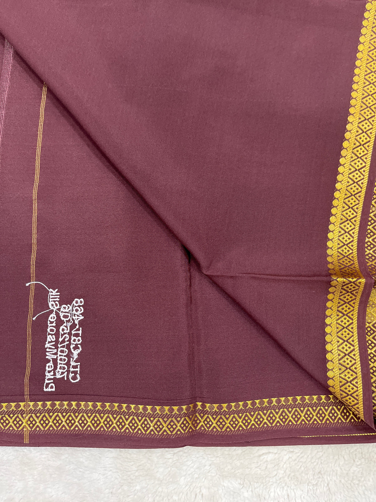 Pure Mysore silk saree-(1446816)