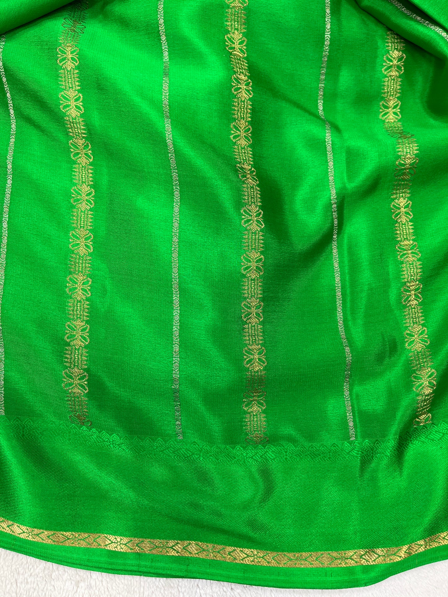 Pure crepe Mysore silk-Lav Ambani(15080814)