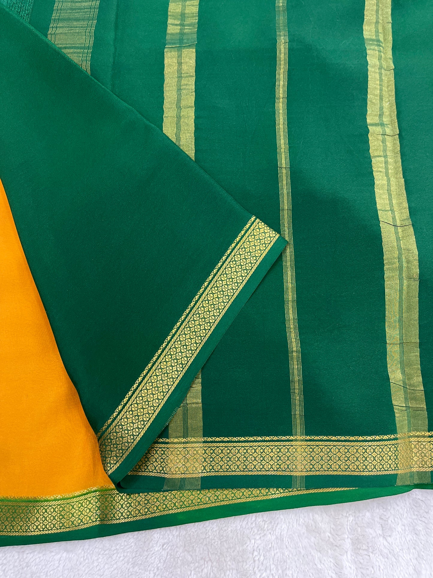 Sliver Based Zari Pure Mysore Silk Saree