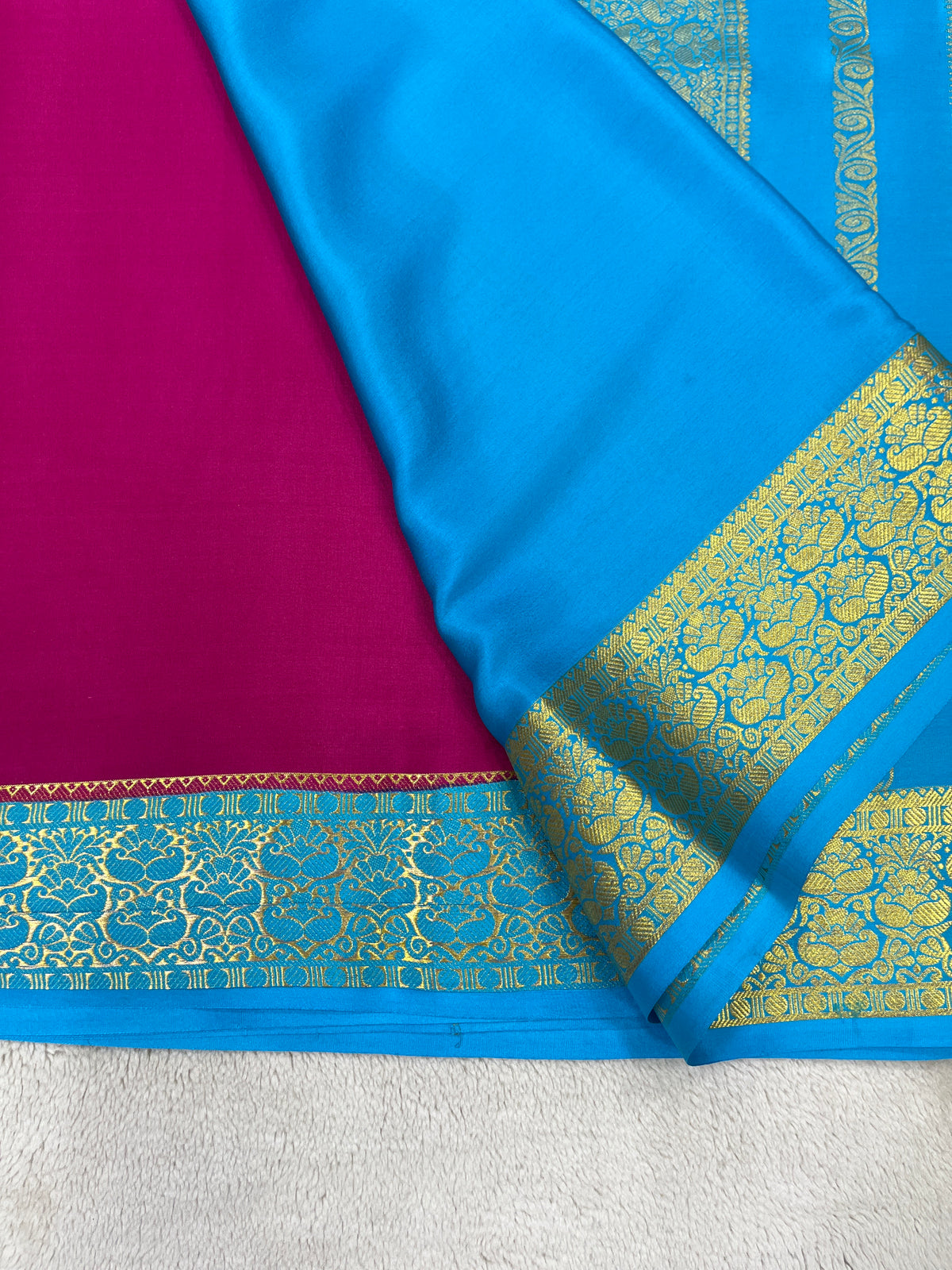 Pure crepe Mysore silk -16277201(120GSM)
