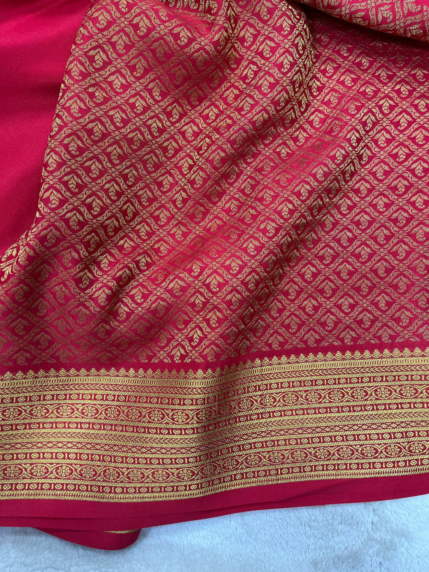 Pure crepe Mysore silk-Damini Heavy(131036411)