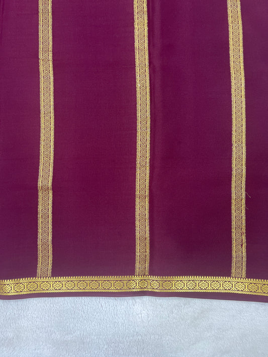 Pure crepe Mysore silk-kalpana cont- 120GSM (16277316)