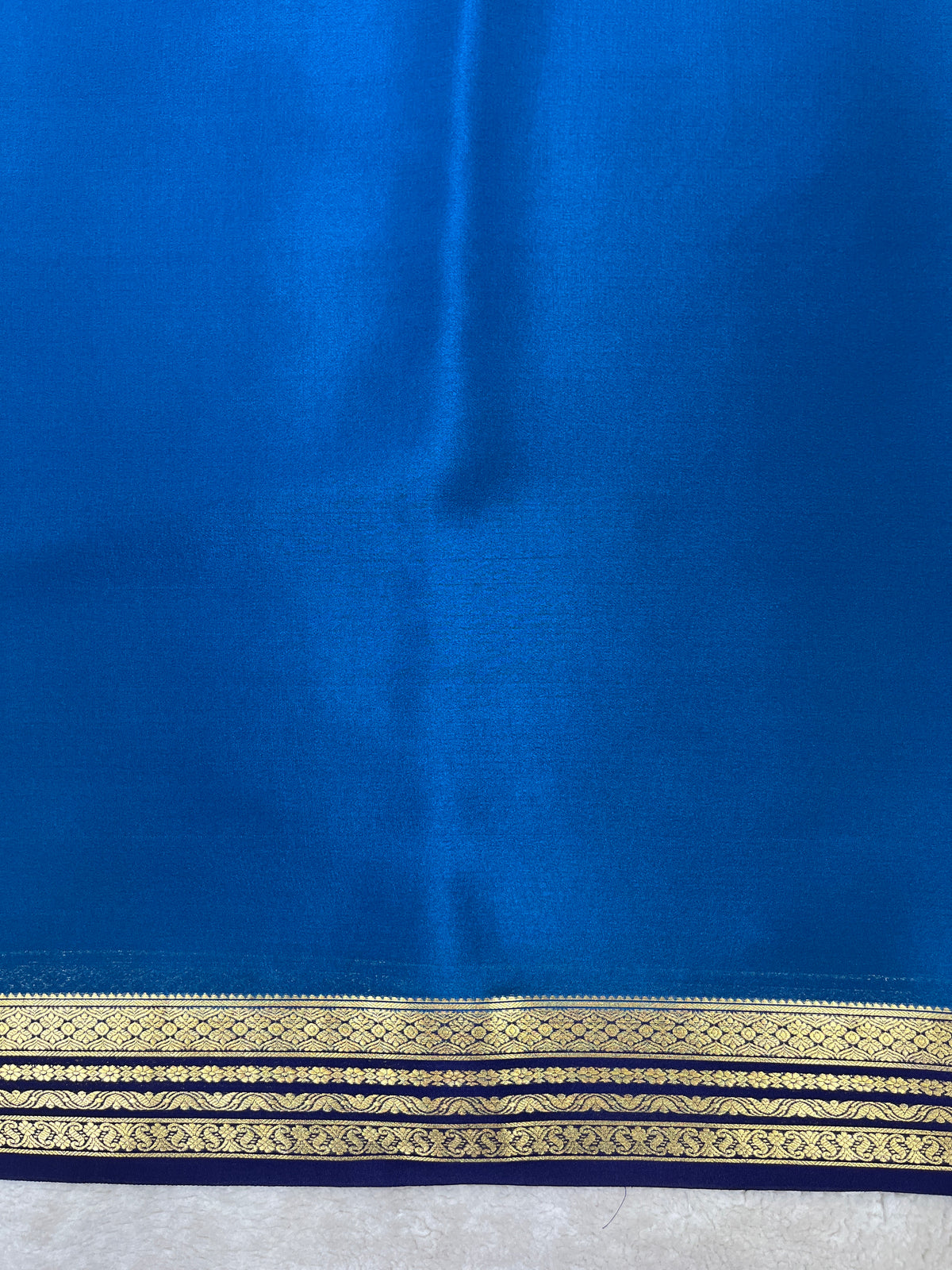 Pure crepe Mysore silk saree 13105585 (70gsm)