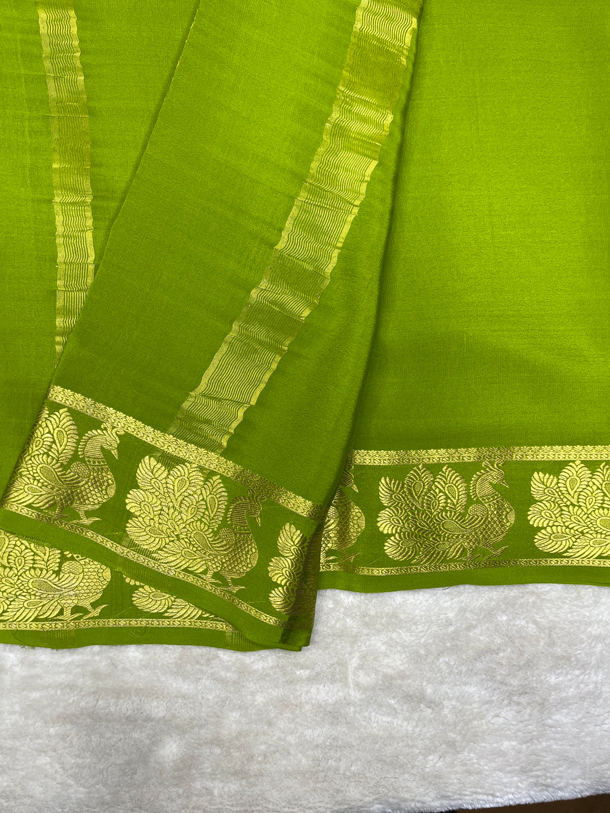 Pure Mysore crepe saree-120 GSM(1104001)