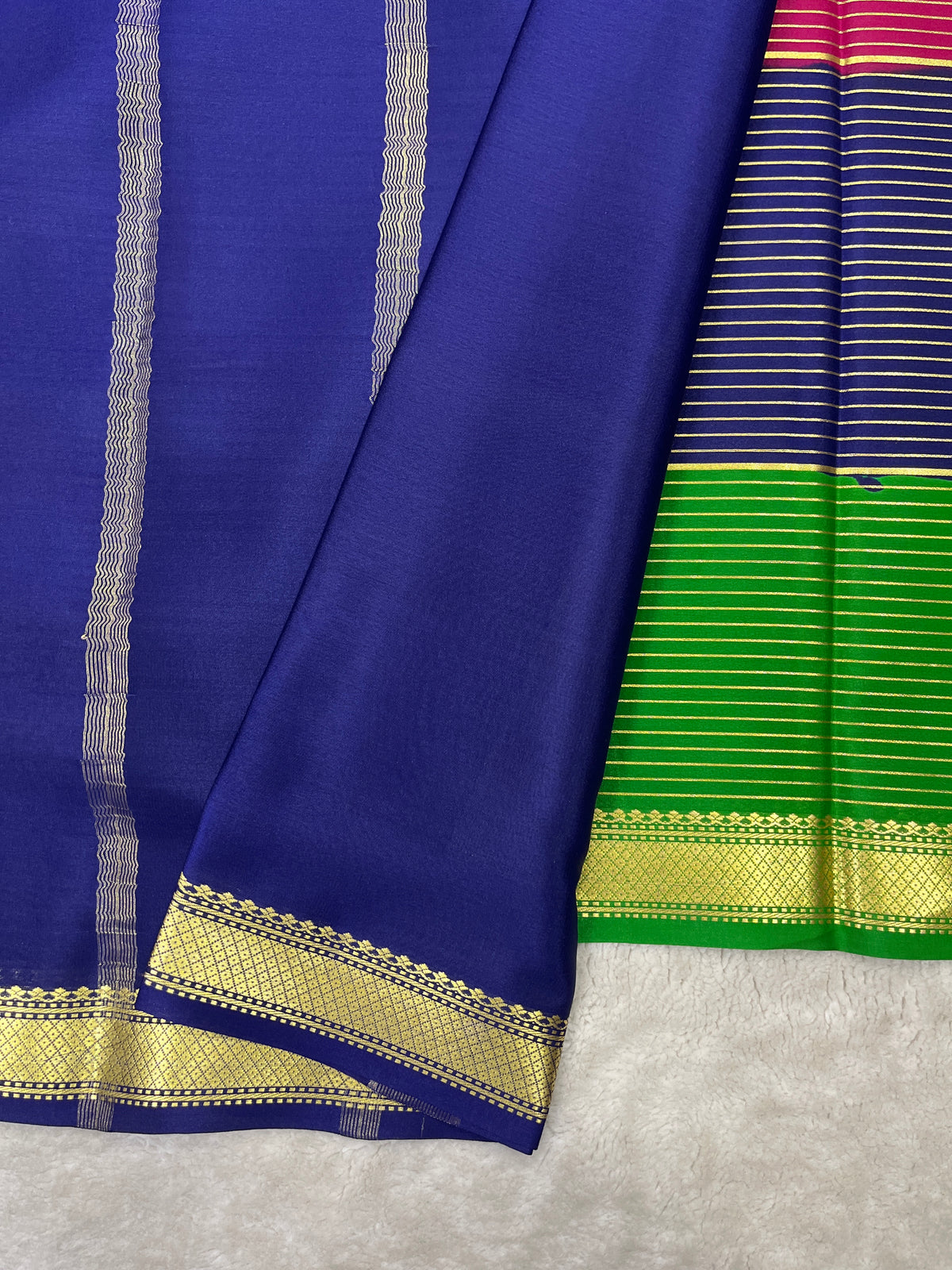 Pure crepe Mysore silk saree 26386509 (70gsm)
