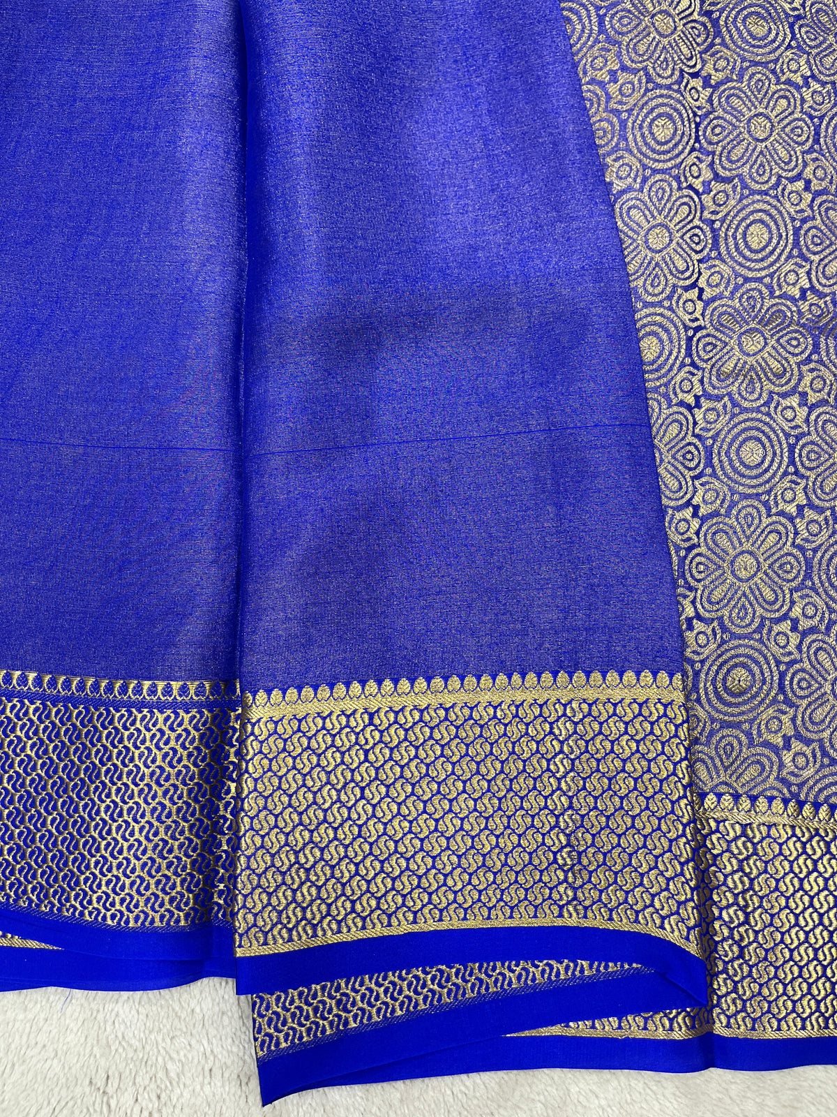 Pure crepe Mysore silk- Brocade(16271503)