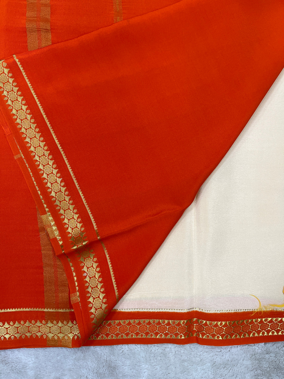 Pure Mysore Silk Saree-(145532)