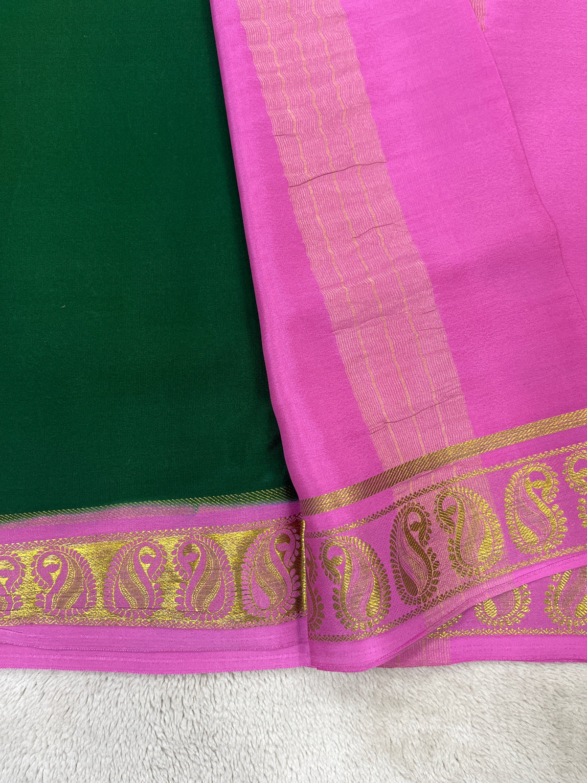 Pure crepe Mysore silk 120 GSM(110861)