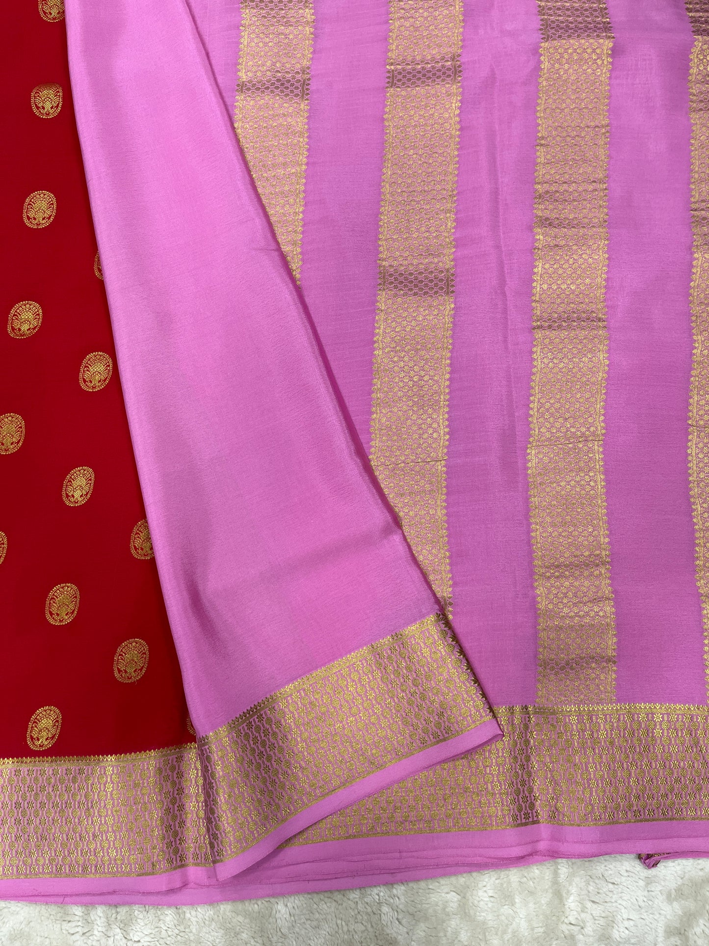 Pure Crepe Mysore Silk - 16272110