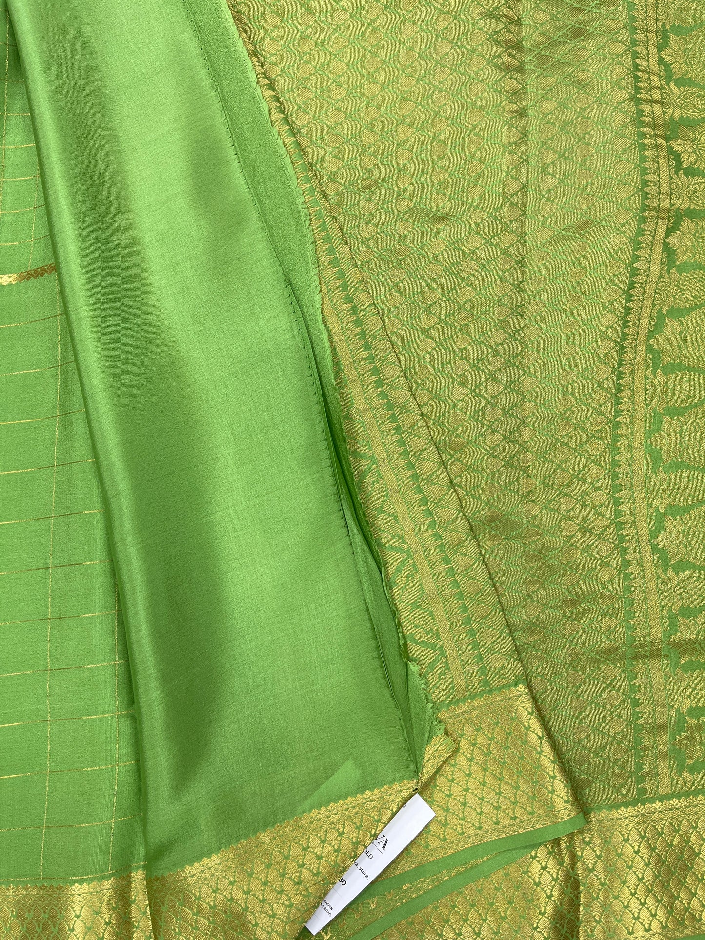 Pure Crepe Mysore Silk Kalanjali checks - 1145308