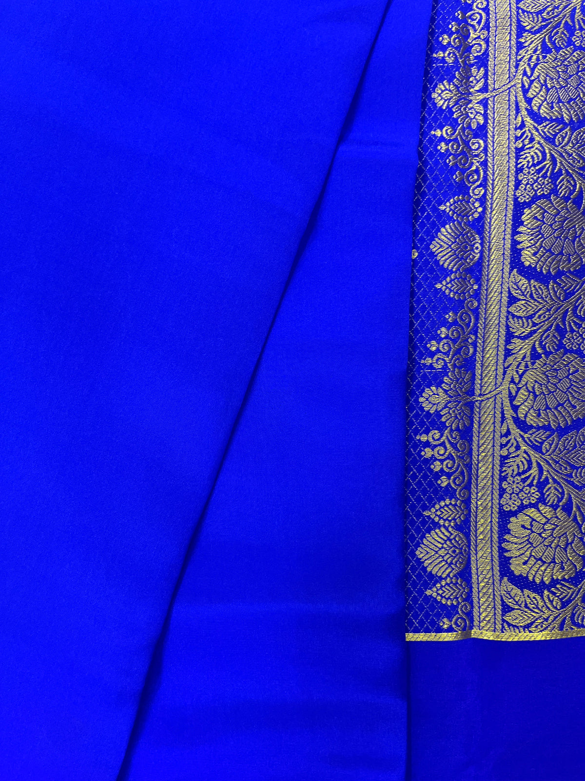 Pure Mysore silk saree 1463631 ( 150 GSM )