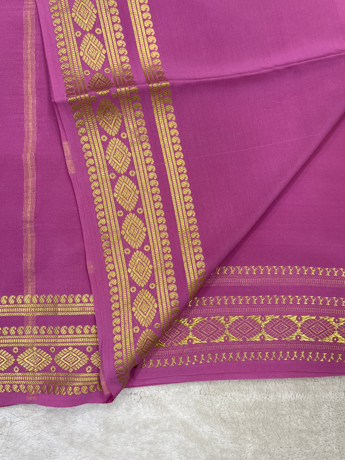 Pure Mysore Silk Saree-(114601221)