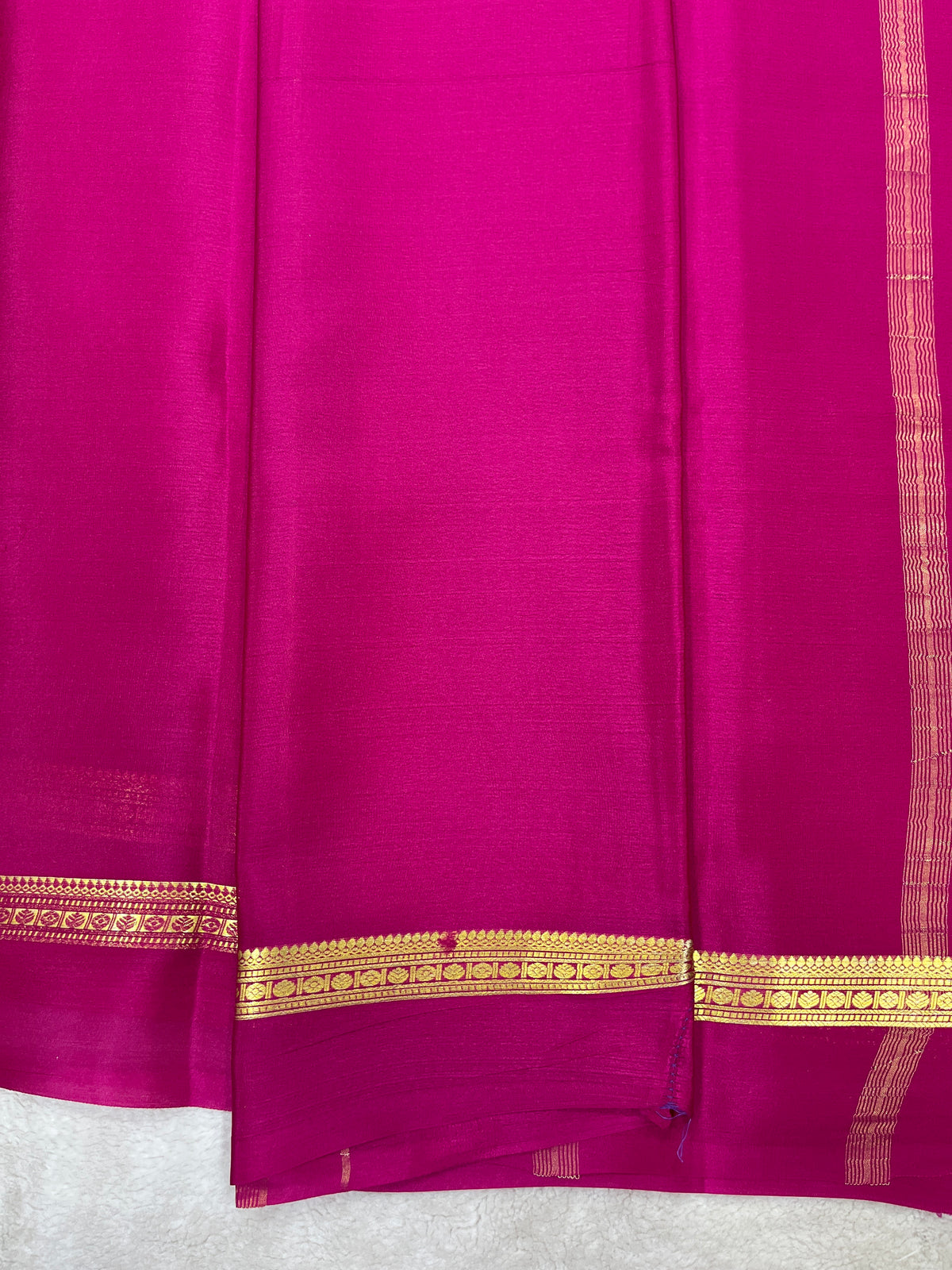 Pure crepe Mysore silk saree 26387301 (70gsm)