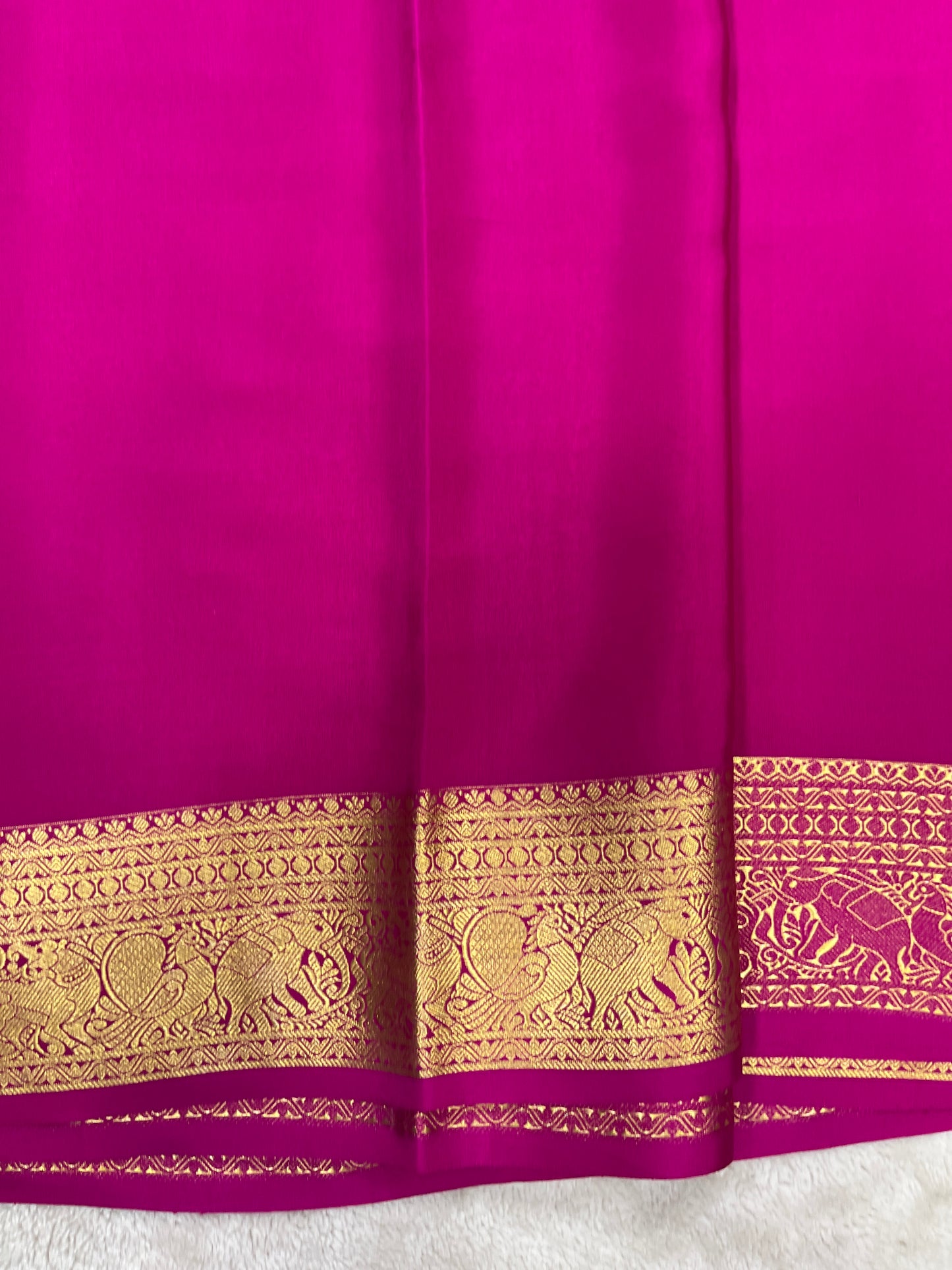 Pure Mysore silk saree- Butta(259871)