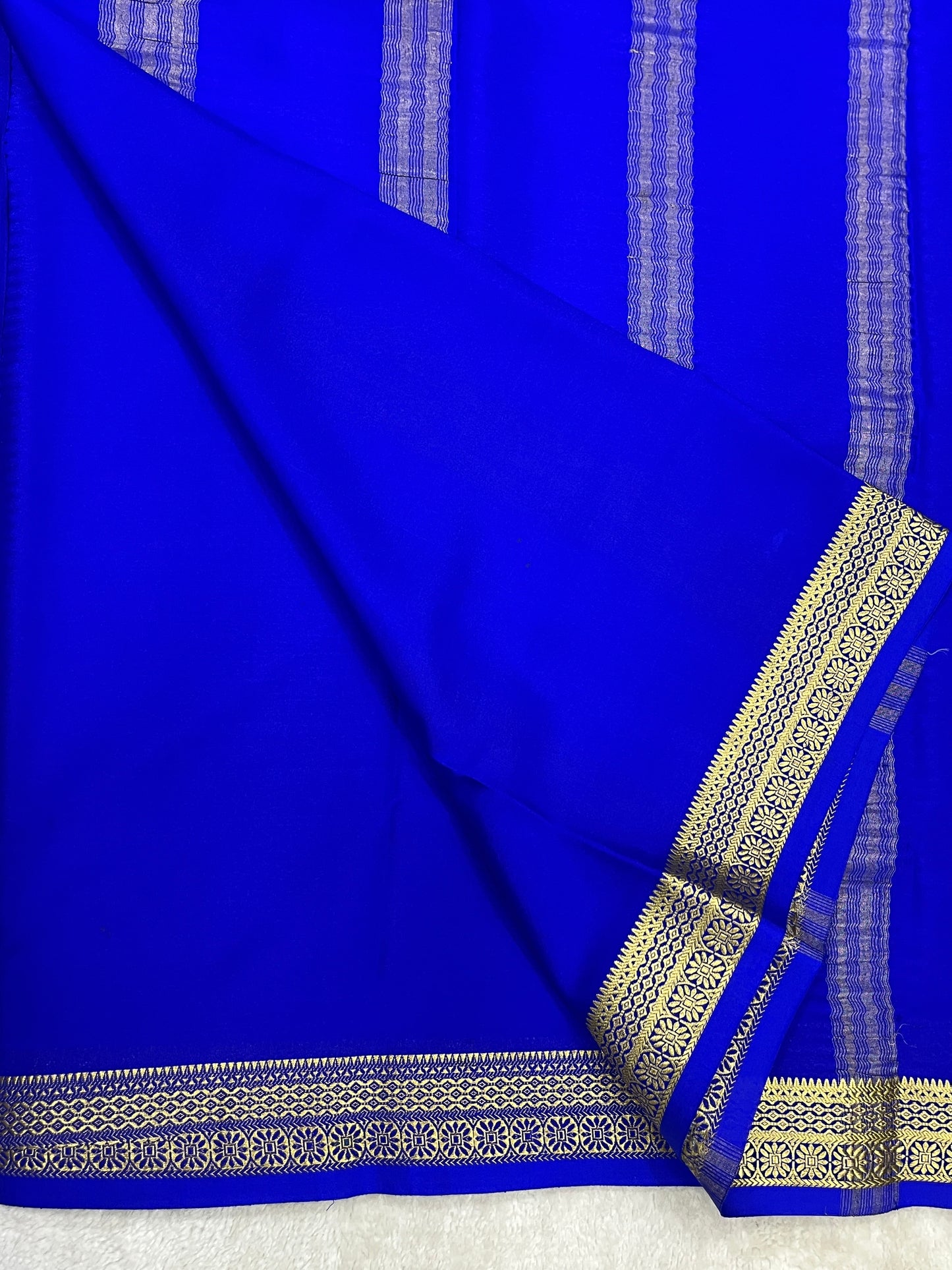 Pure Crepe Mysore silk saree - 16271502