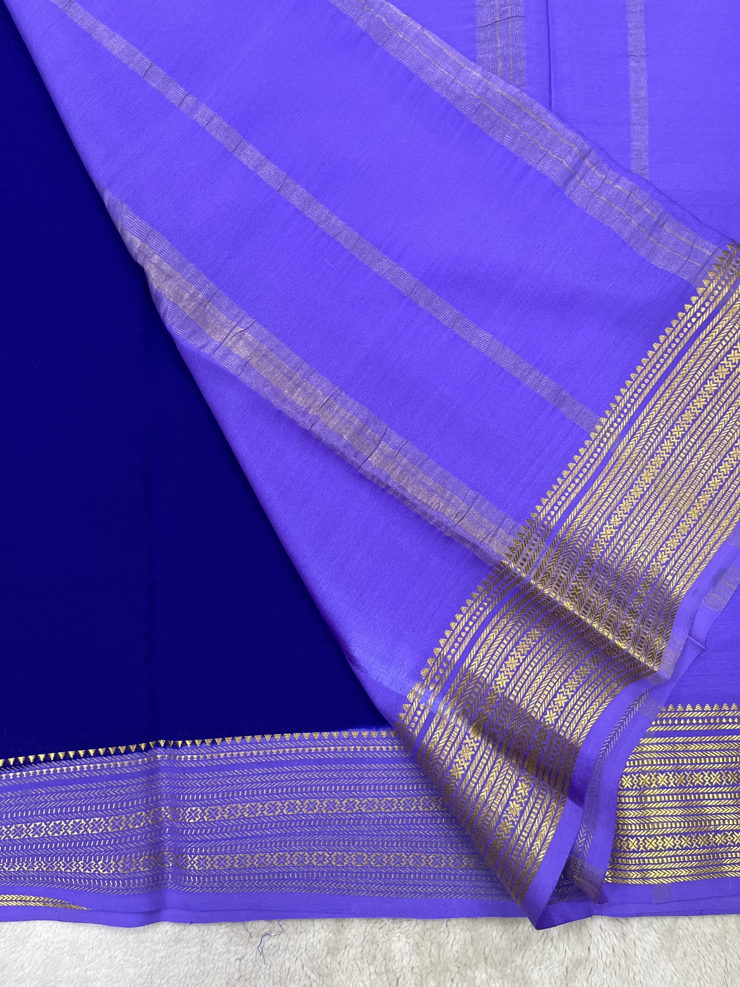 pure crepe mysore silk - Rudrakash - 1146004