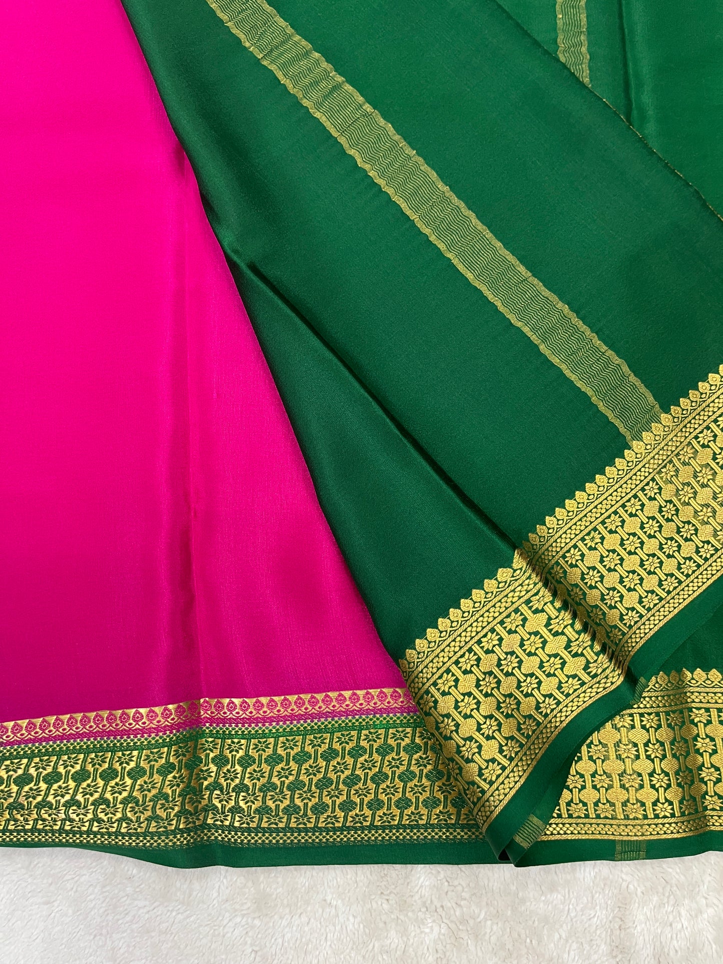 pure crepe mysore silk - Rurakash - 1146004