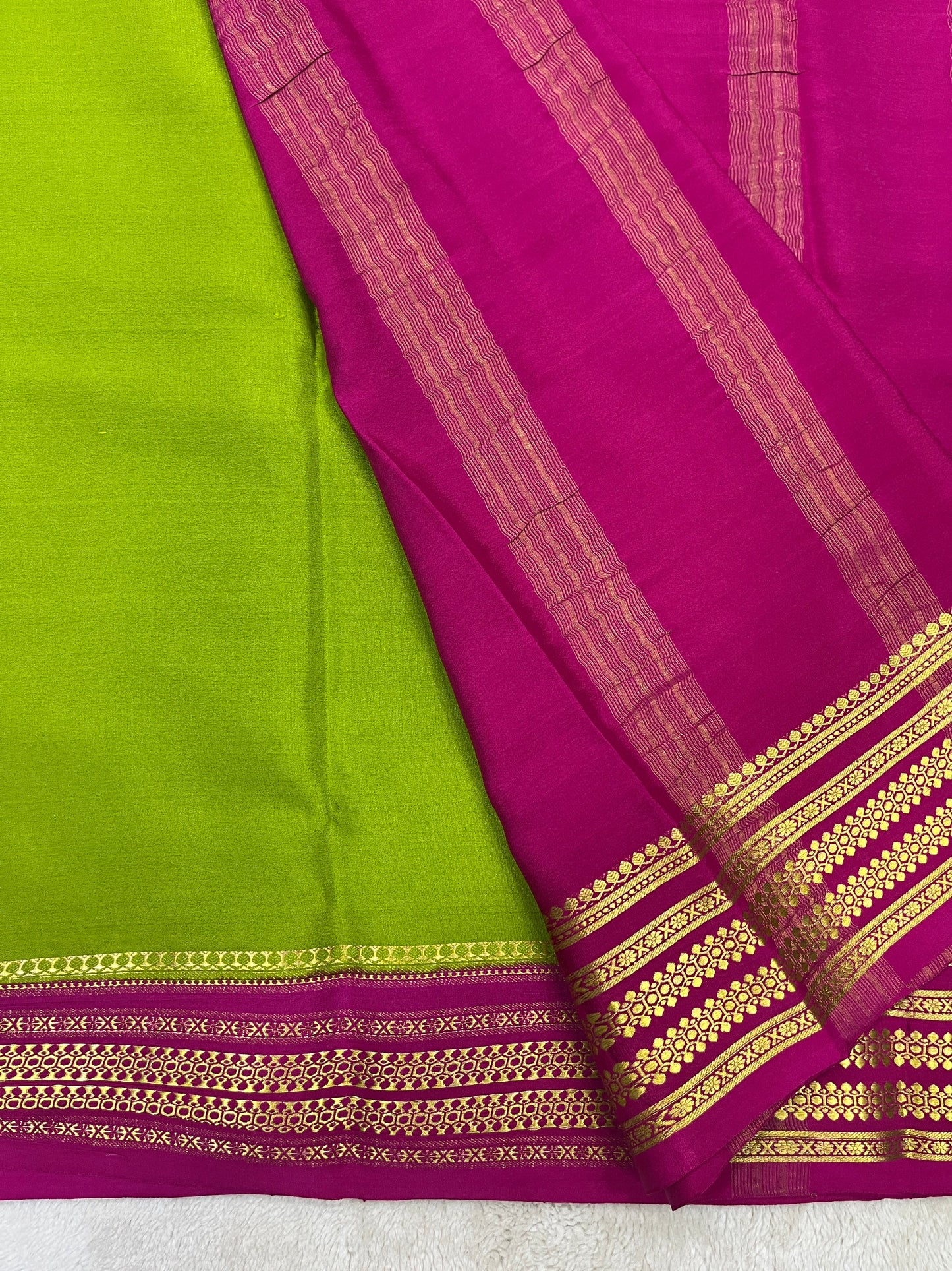 pure crepe mysore silk -pallavi - 1146005