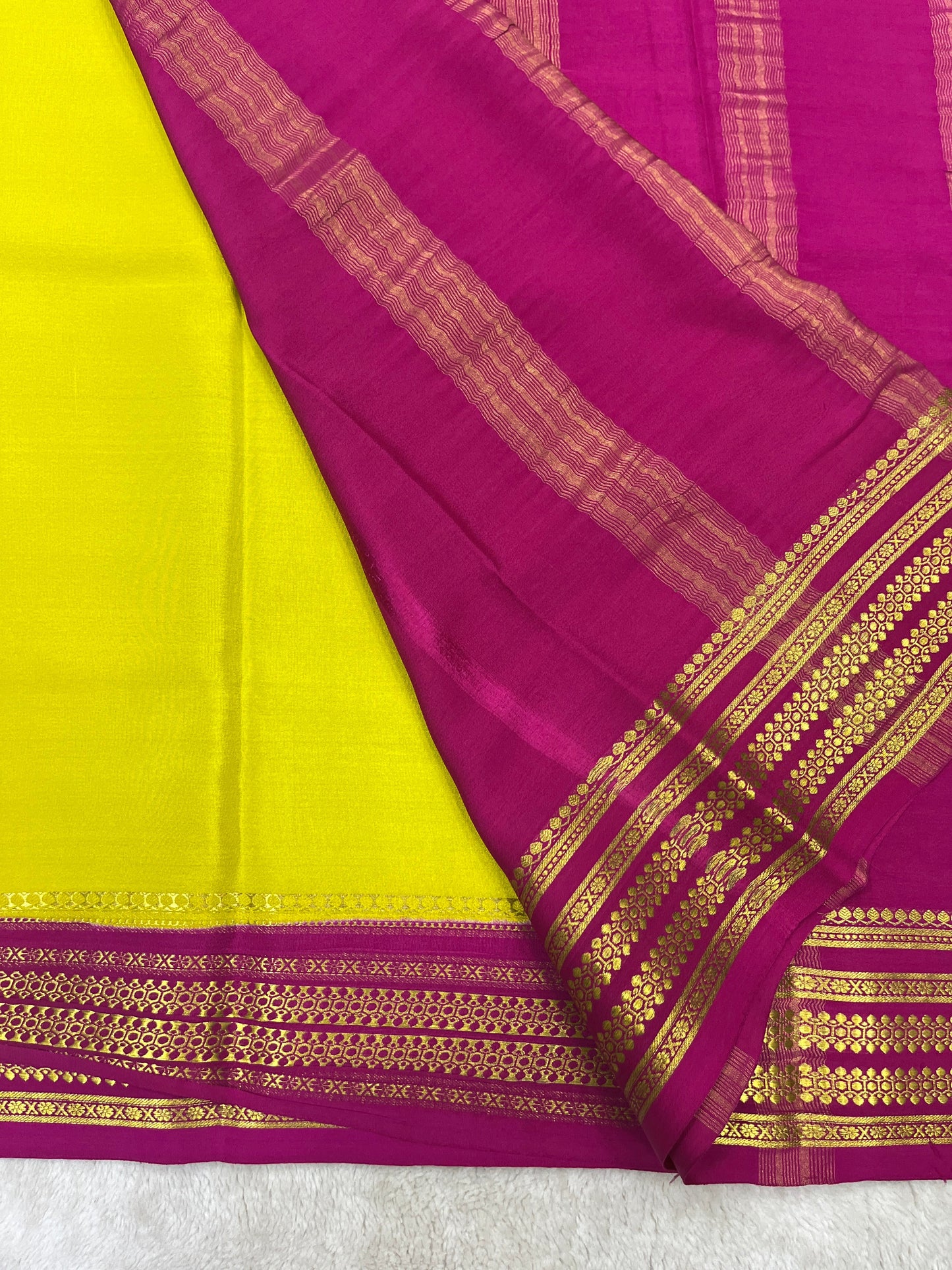 pure crepe mysore silk - pallavi - 1146005