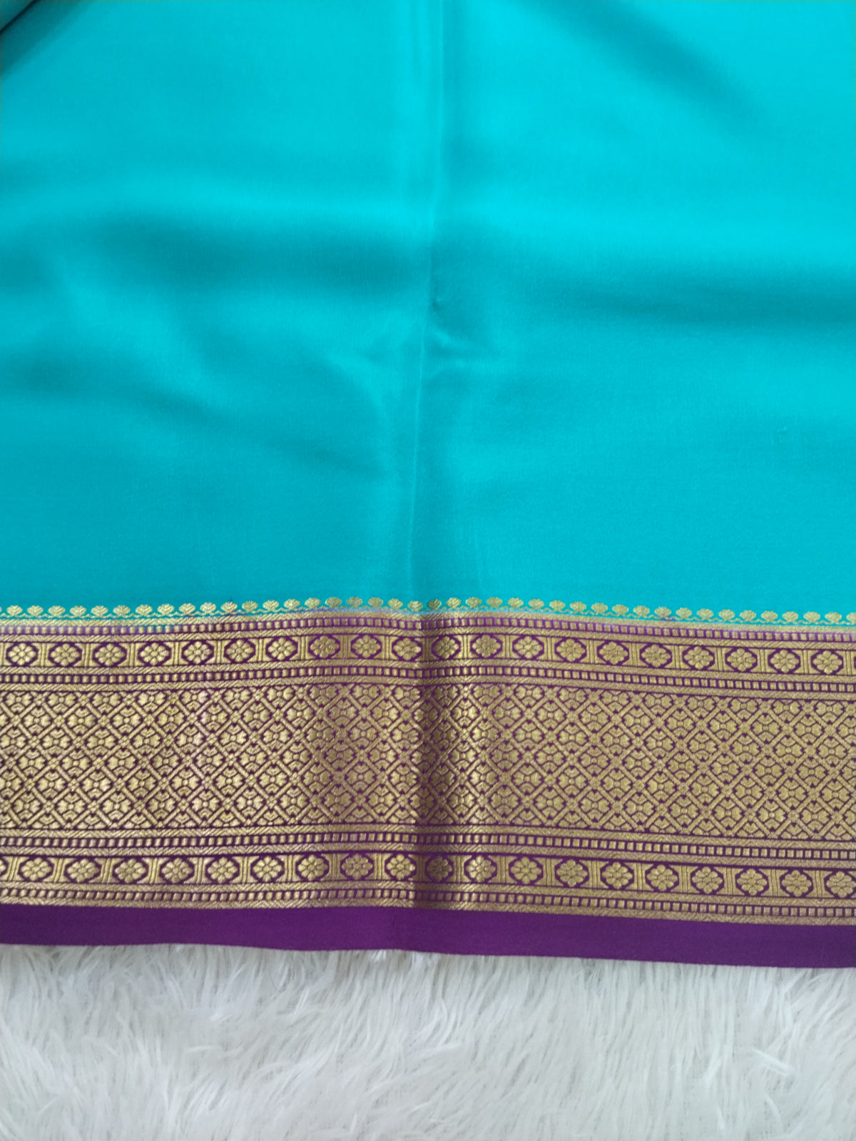 Pure crepe Mysore Silk 1112901 ( 120 Gsm )
