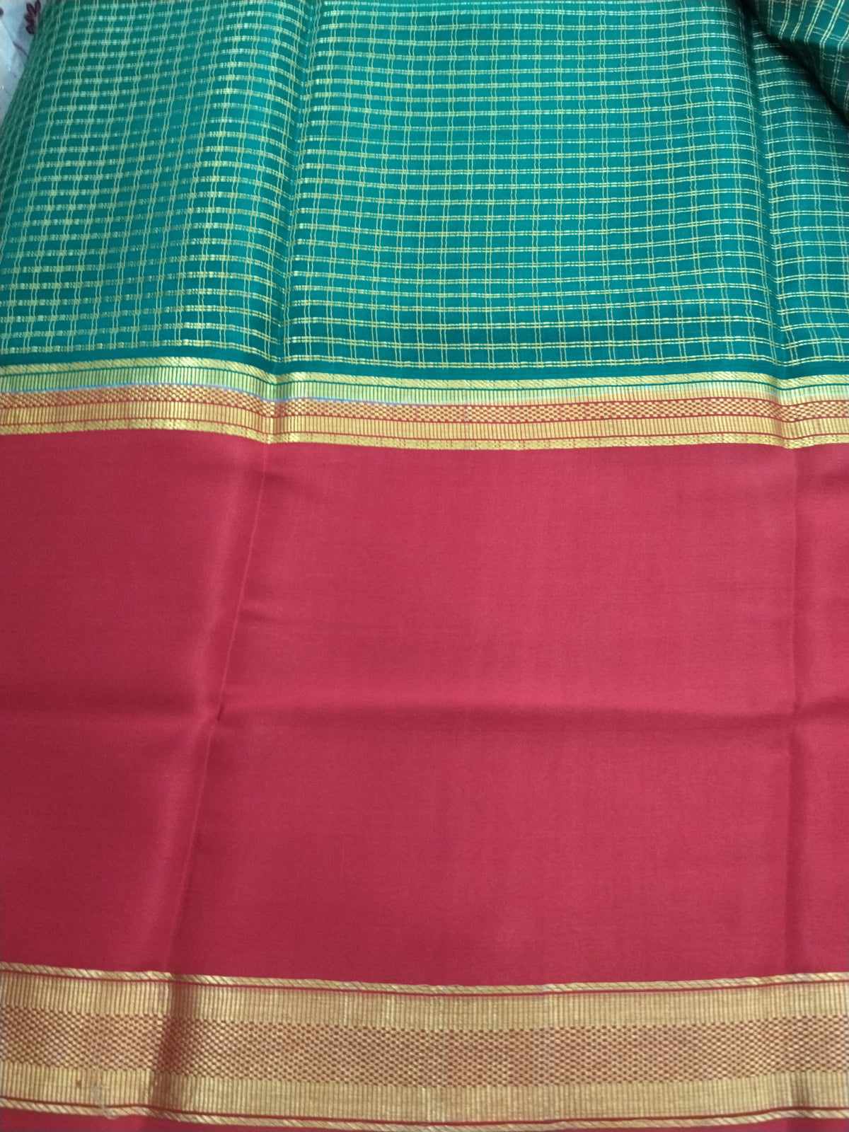 Pure Crepe Mysore Silk 1112901 ( 120 Gsm )