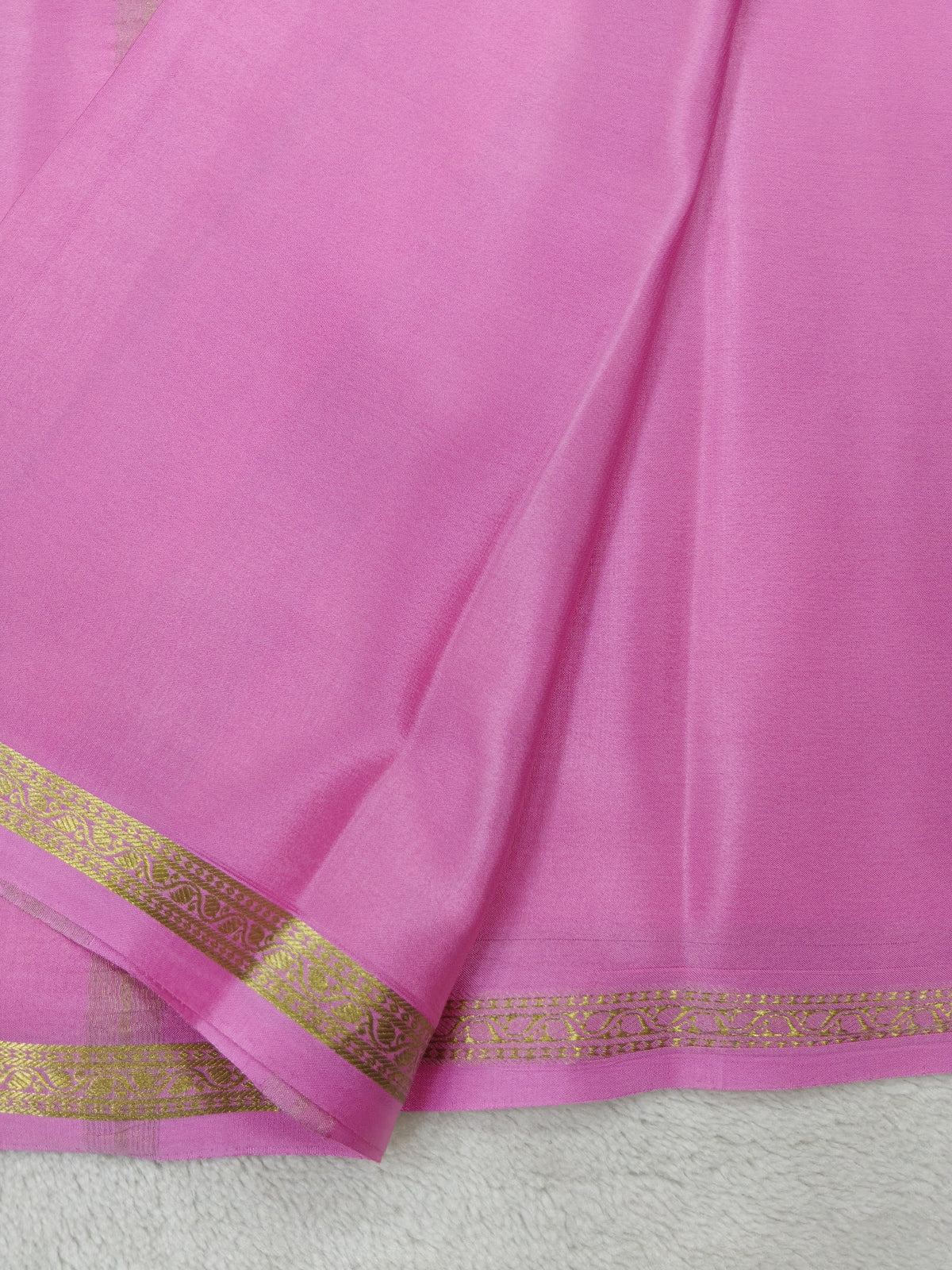 Pure Crepe Mysore silk saree 1112901 (120GSM)
