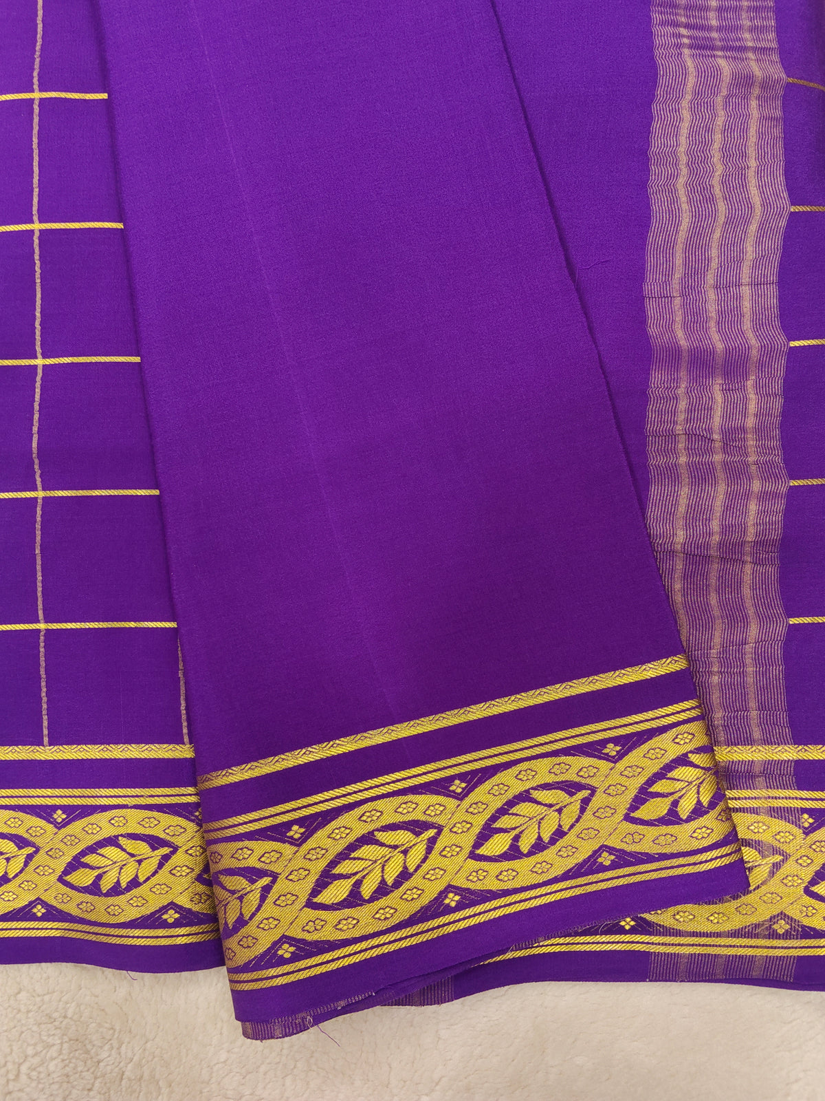 Pure mysore crepe silk-120 GSM(1103305)