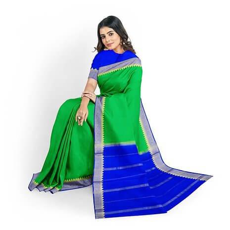 Unveiling the Elegance: Identifying Authentic Mysore Silk Sarees - ATHARVA