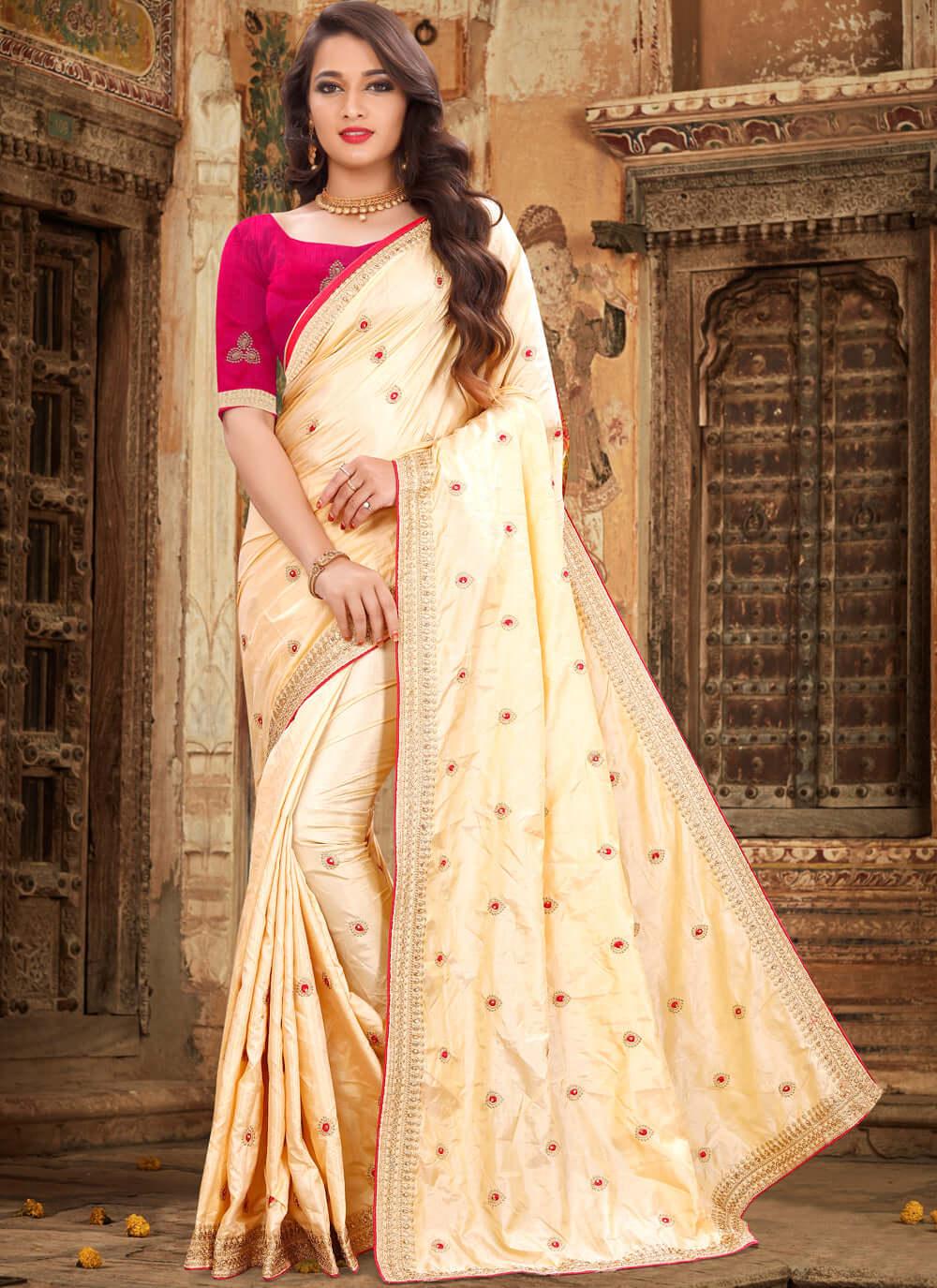 Best Saree Colors for Fair Skin: Enhance Your Beauty with Ease - ATHARVA