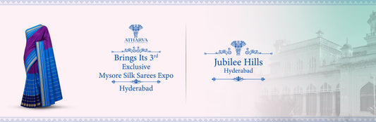 Atharva House of Sarees Brings Its Third Exclusive Mysore Silk Sarees Expo to Hyderabad