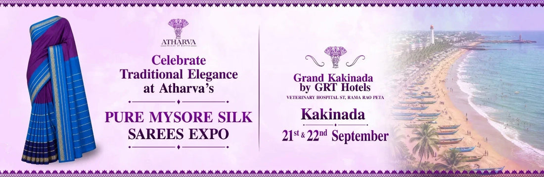 Pure Mysore silk sarees in Kakinada
