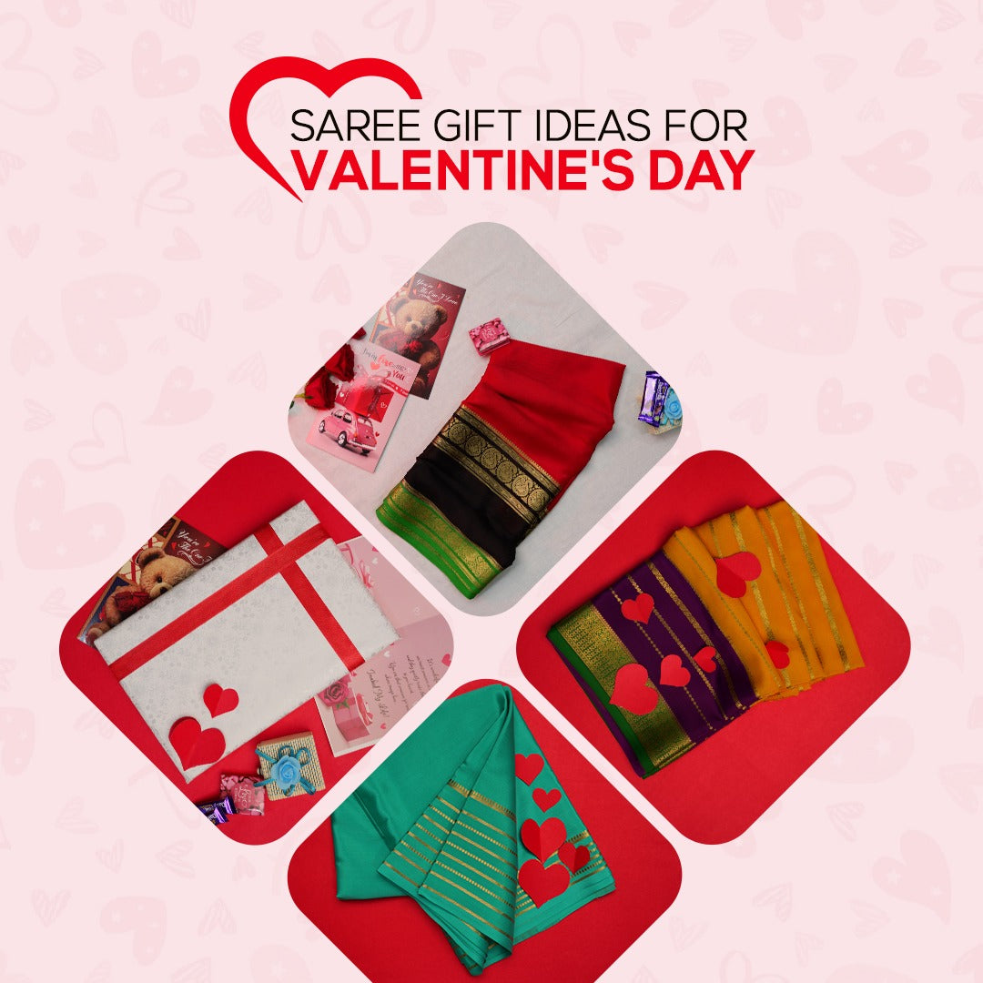 Saree Gift Ideas for Valentine's Day