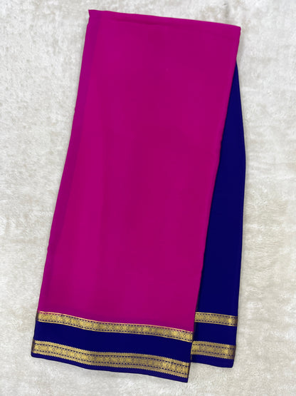 Pure Mysore silk saree -(145142)