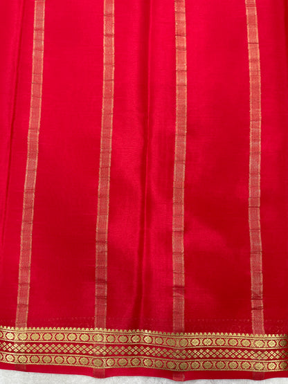 Pure crepe Mysore silk saree 13106331 (70gsm)