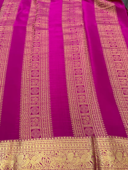 Pure Mysore silk saree- Butta(259871)