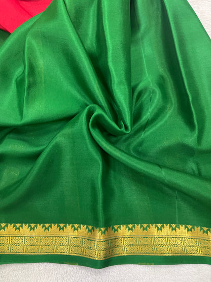 Pure crepe Mysore silk-Piping Contrast(1103601)