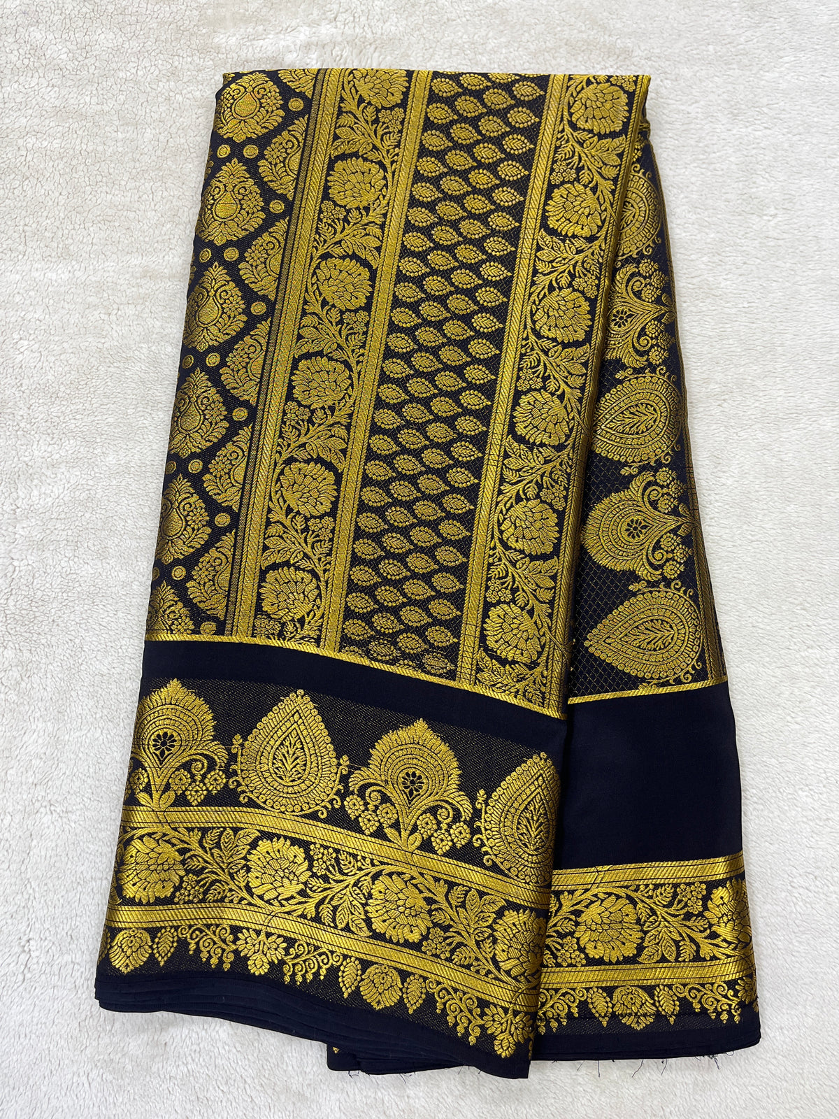 Pure Mysore silk saree 1463631 ( 150 GSM )