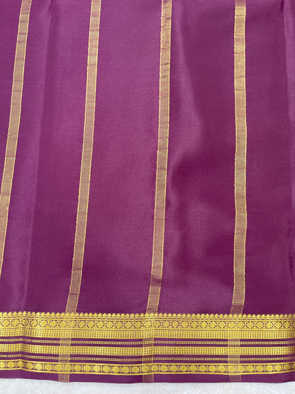 Pure crepe Mysore silk saree 13105585 (70gsm)