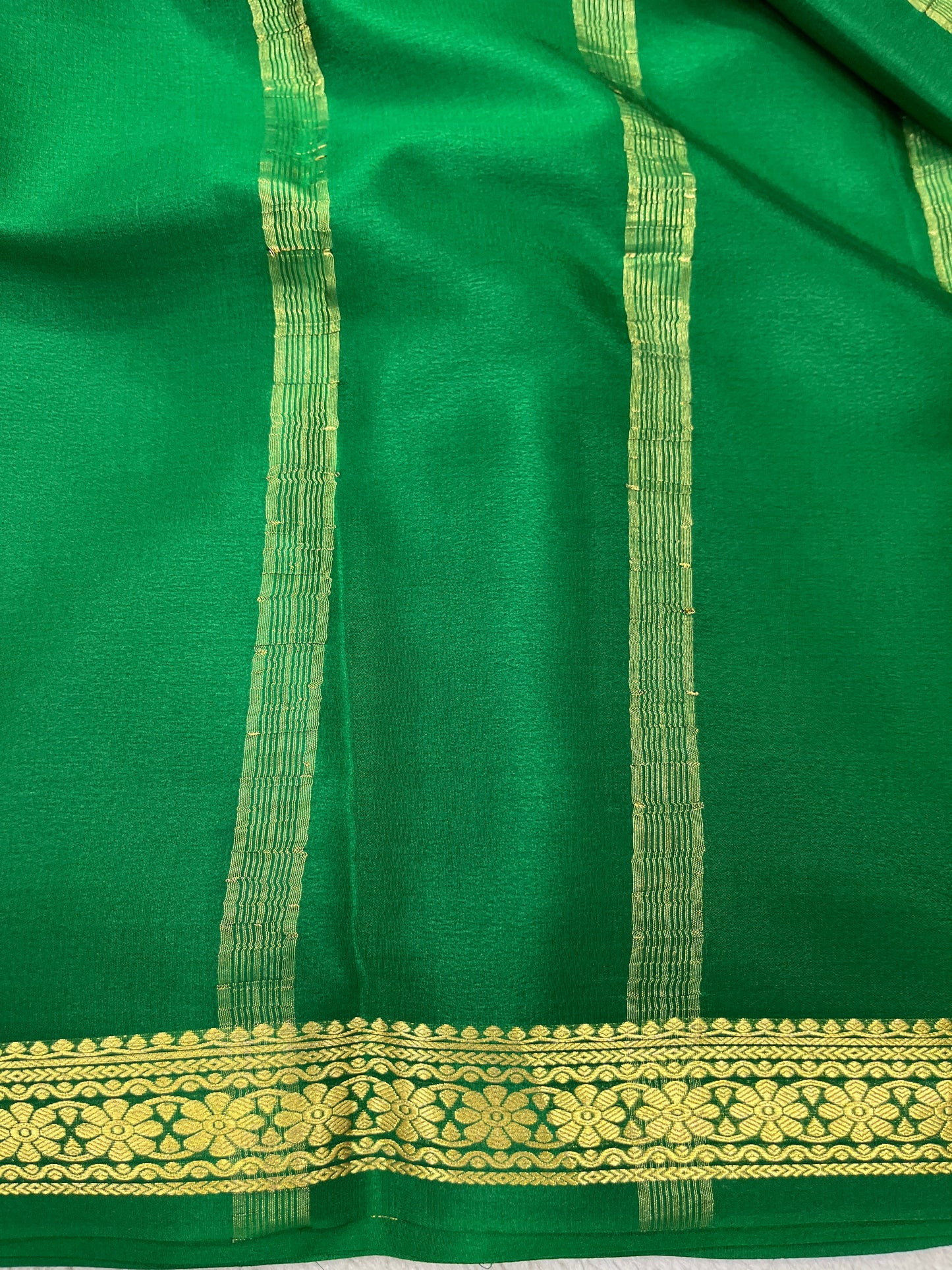 Pure crepe Mysore silk-(24AHS702)