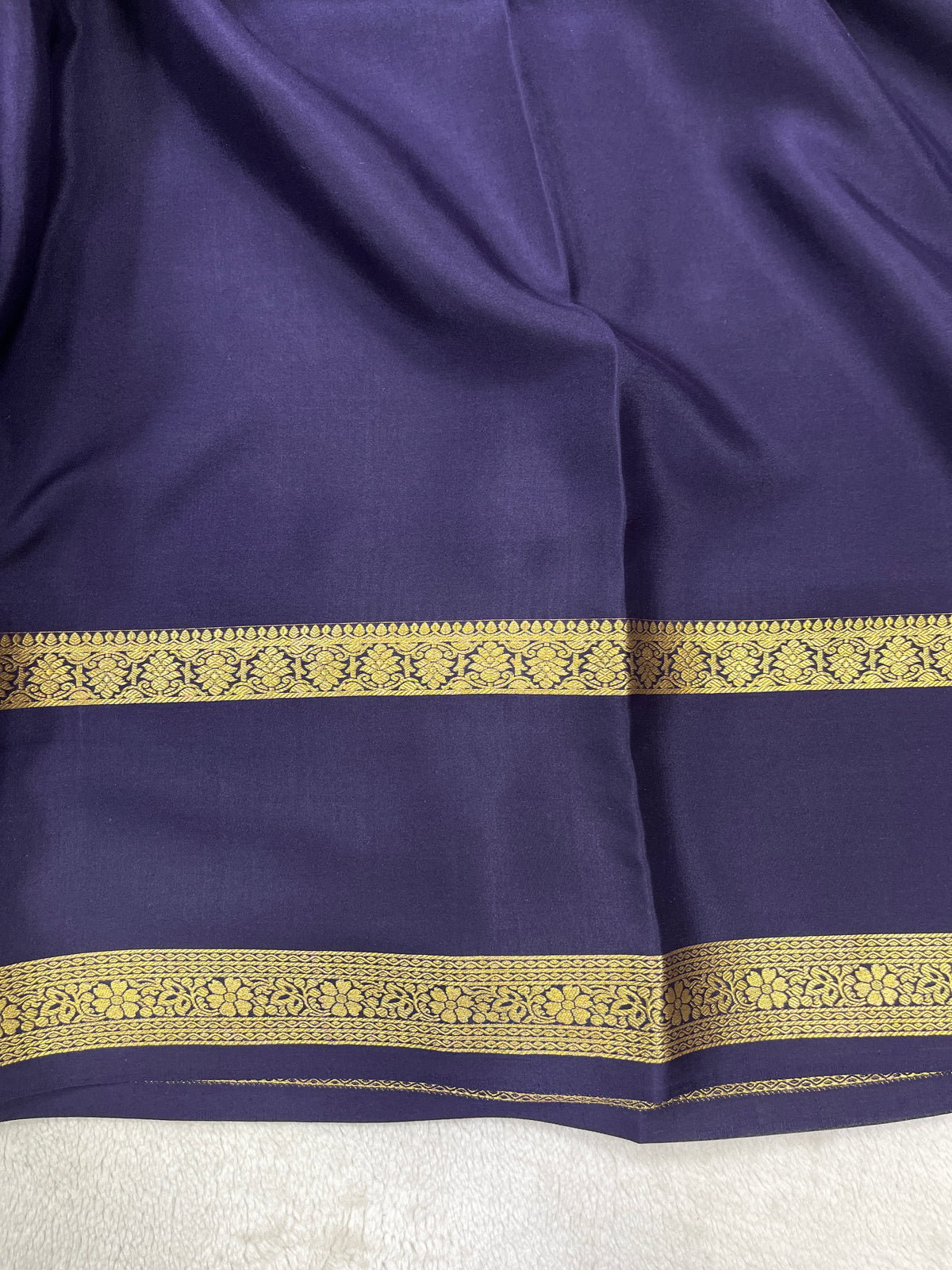 Pure crepe Mysore silk-Patli Design(26381136)