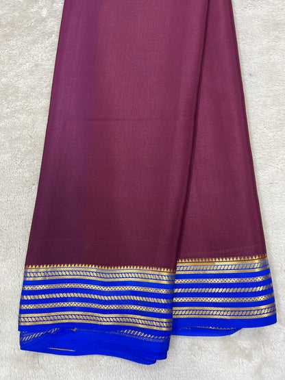 Pure crepe Mysore silk-Raksha Lines(13SO1803)