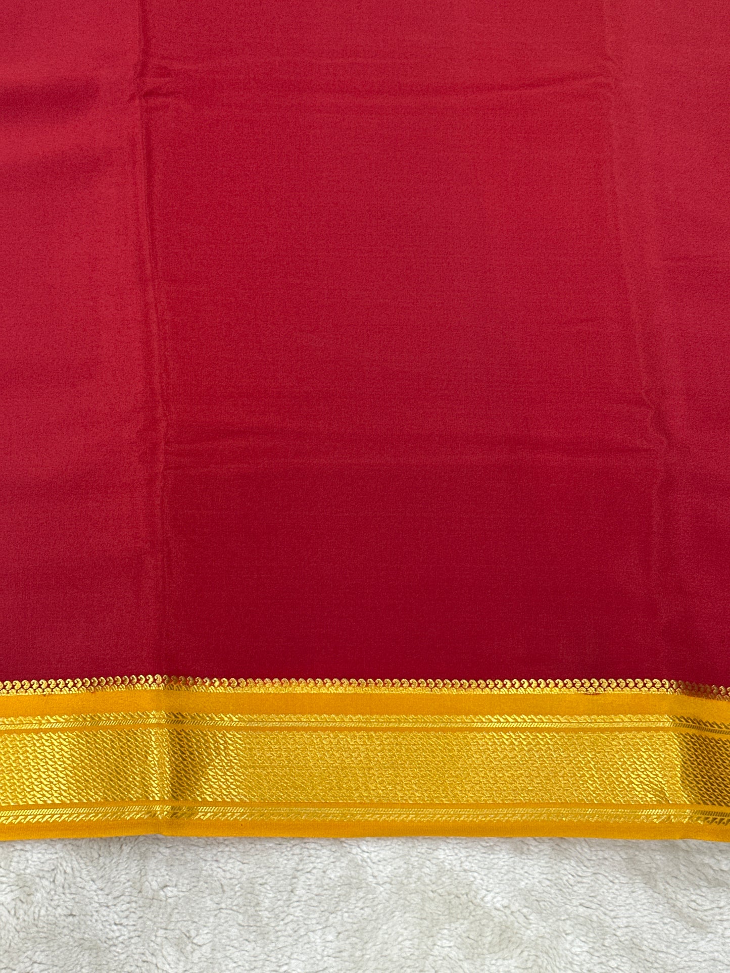 Sliver Based zari Pure Mysore Silk Saree