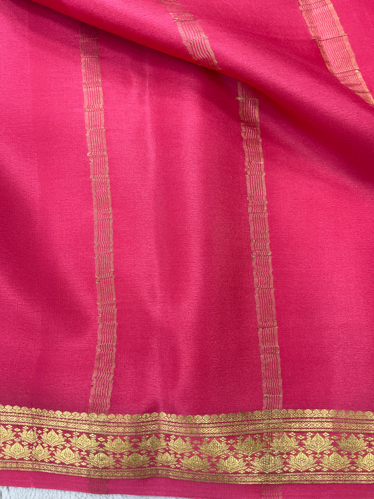 Pure crepe Mysore silk-Trisha 2 Self(16275513)
