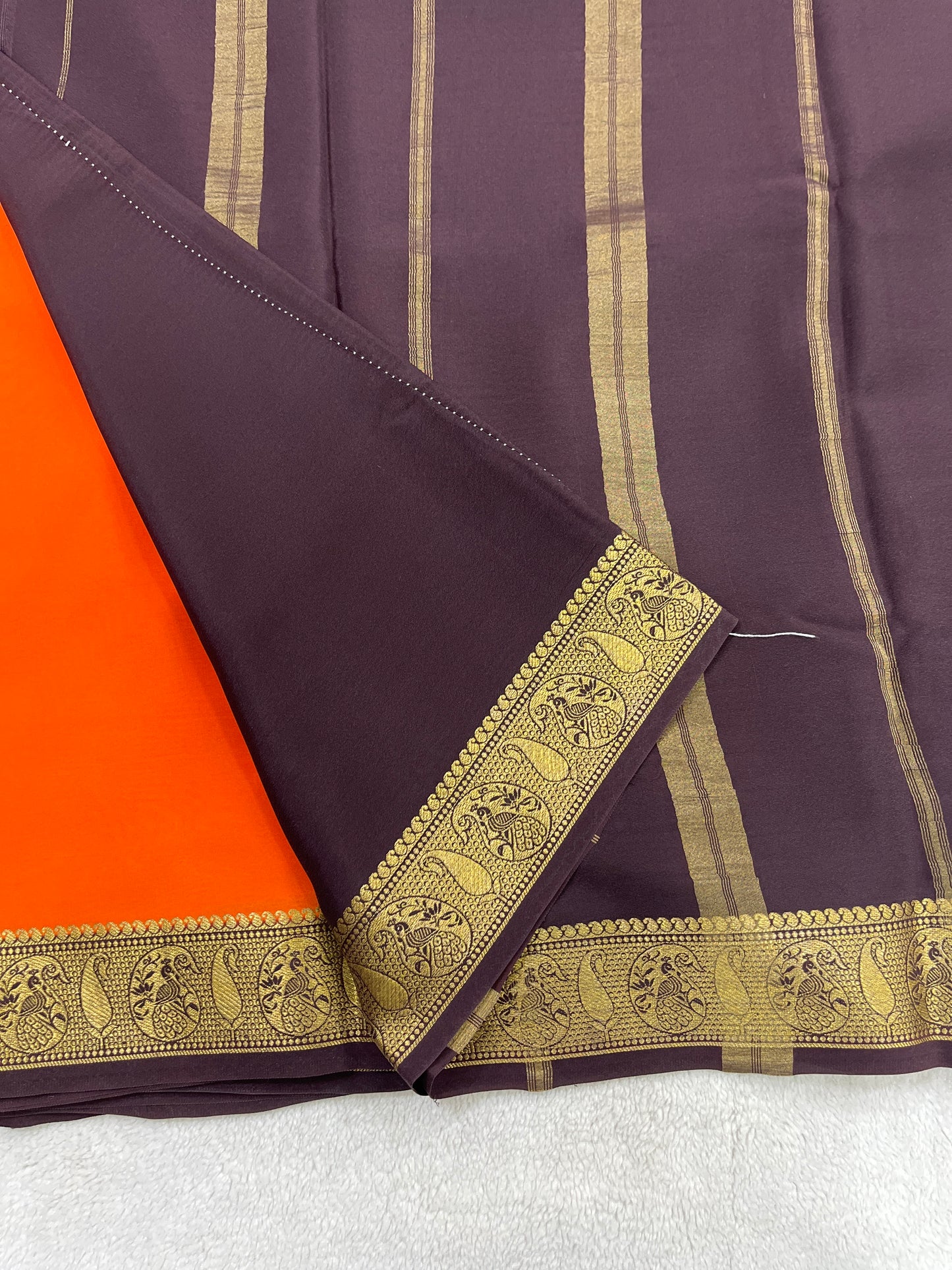 Sliver Based Zari Pure Mysore Silk Saree