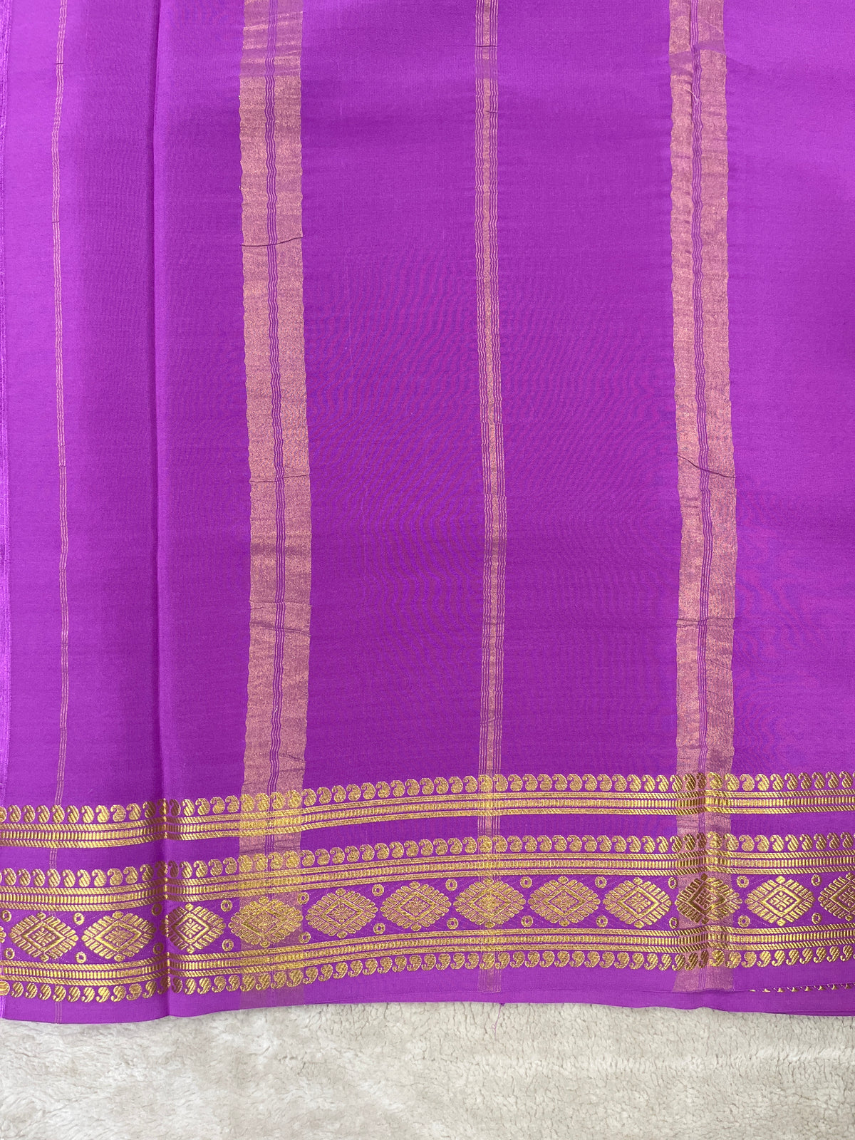 Pure Mysore Silk Saree-(14601221)