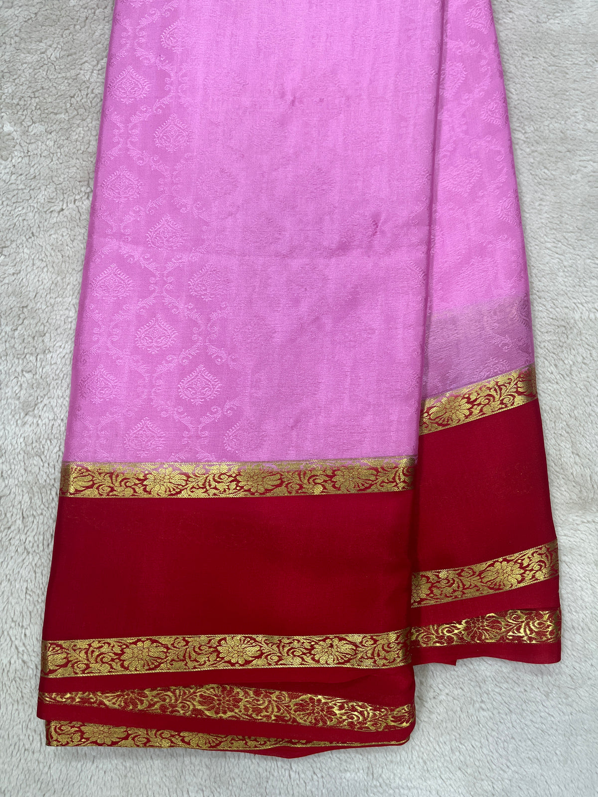 Pure crepe Mysore silkHema Big(13SO1805)