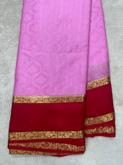 Pure crepe Mysore silkHema Big(13SO1805)