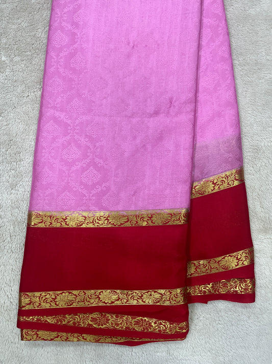 Pure crepe Mysore silkHema Big(13SO1805)