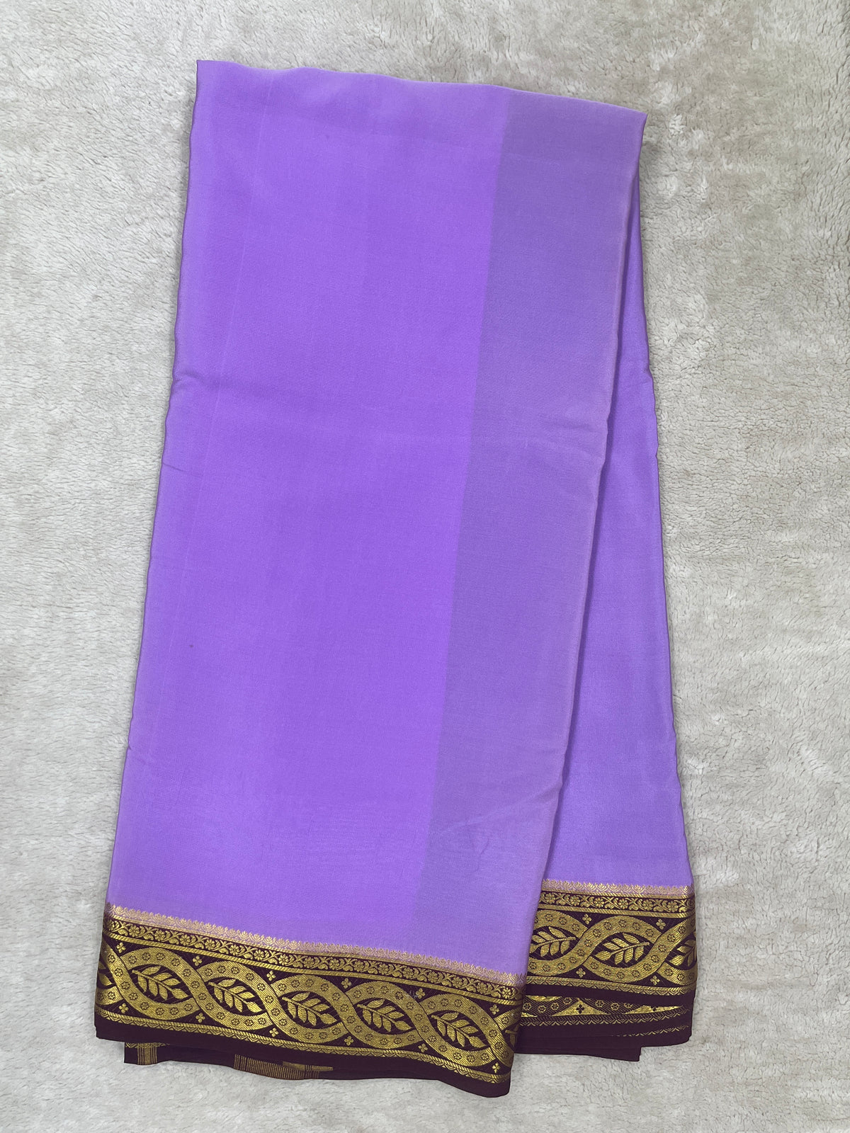 Pure Mysore Silk Saree-(145272)