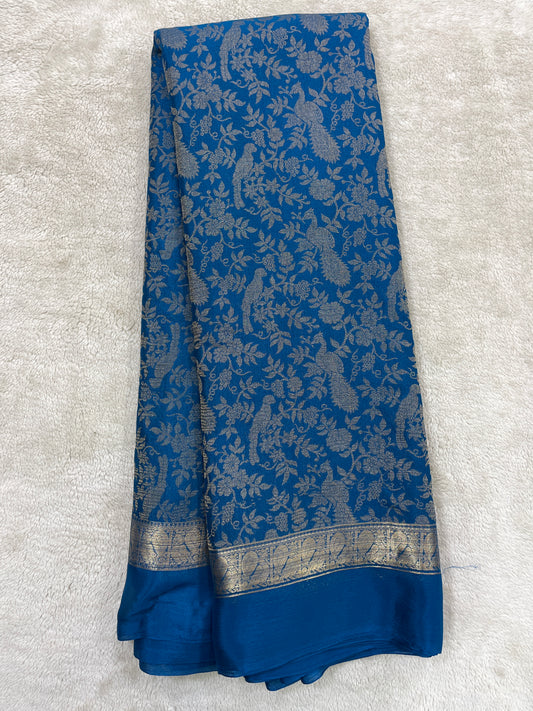 Pure crepe Mysore silk 1111101(80GSM)
